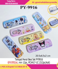 Tempat Pensil Besi Set