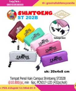 Tempat Pensil Kain Campus Shintoeng