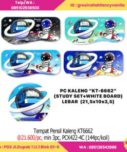 Tempat Pensil Kaleng KT6662