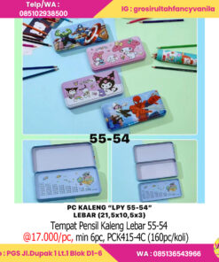 Tempat Pensil Kaleng Lebar 55-54