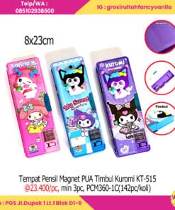 Tempat Pensil Magnet PUA Timbul Kuromi
