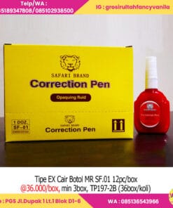 Tipe EX Cair Botol MR SF.01