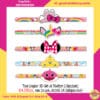 Topi Lingkar 3D Girl uk 56x8cm (10pc pak)