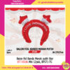 Balon Foil Bando Merah Putih Star