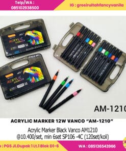 Acrylic Marker Black Vanco AM1210