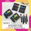 Acrylic Marker Black Vanco AM6612