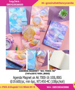 Agenda Magnet uk A6 7000-16 100L/80gr