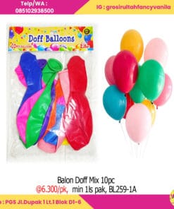 Balon Doff Mix 10pc