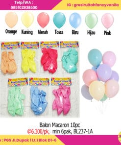 Balon Macaron 10pc