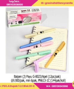 Balpen (J) Payu G-8023 Apel (12pc pak) 11400