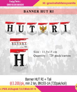 Banner HUT RI + Tali