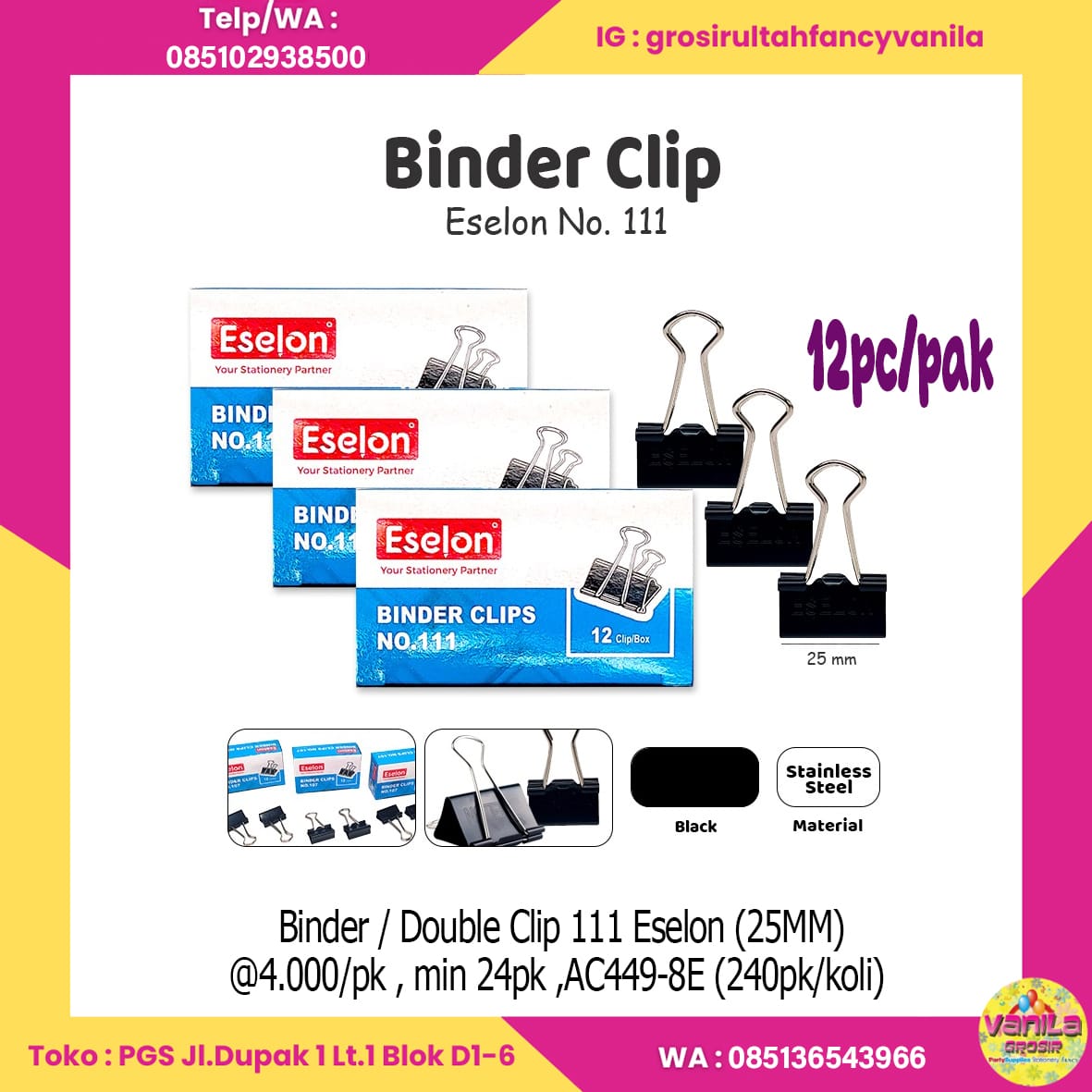 Binder/Double clip