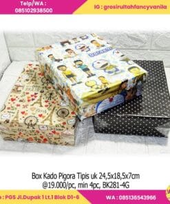 Box Kado Pigora Tipis uk 24,5x18,5x7cm