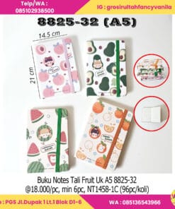Buku Notes Tali Fruit Uk A5 8825-32