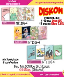 Buku Tulis SON Boxy 36L