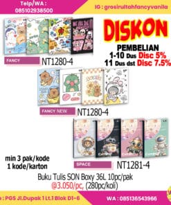 Buku Tulis SON Boxy 36L
