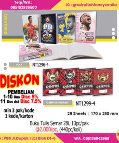 Buku Tulis Semar 28L