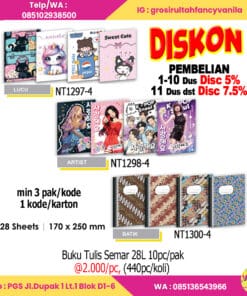 Buku Tulis Semar 28L