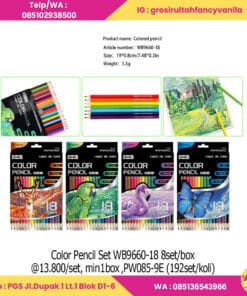 Color Pencil Set WB9660-18 8set
