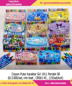 Crayon Putar Karakter