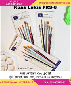 Kuas Gambar FRS-6 6pc