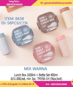 Lunch Box 1000ml + Bottle Set 400ml