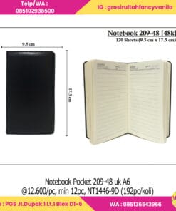 Notebook Pocket 209-48 uk A6