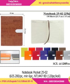 Notebook Pocket 25-02