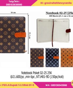 Notebook Poket 02-25 25K