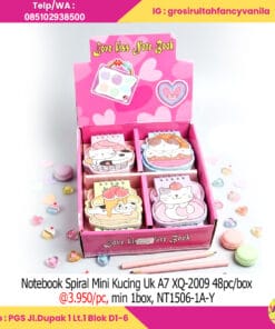 Notebook Spiral Mini Kucing Uk A7