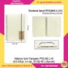 Notebook Spiral Transparan PPXQ 002-2-A5