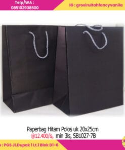 Paperbag Hitam Polos