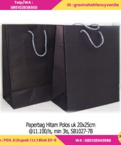 Paperbag Hitam Polos