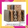Paperbag Kraft Coklat Motif Mix 10432-1