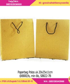 Paperbag Polos Uk 20x25x11cm