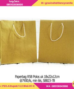 Paperbag RSB Polos Uk 18x22x12cm