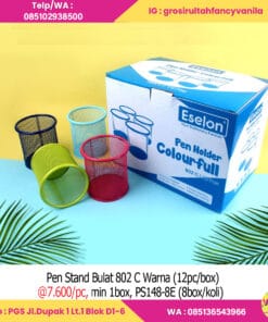 Pen Stand Bulat 802 C Warna