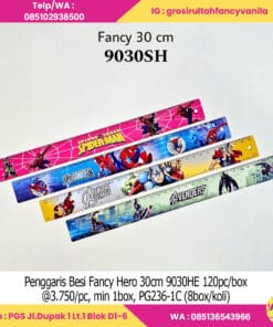 Penggaris Besi Fancy Hero 30cm 9030HE