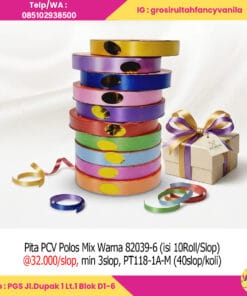 Pita PVC Polos Mix Warna