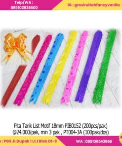 Pita Tarik List Motif 18mm PIB0152