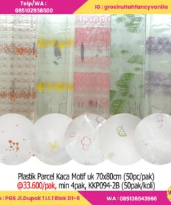 Plastik Parcel Kaca Motif uk 70x80cm (50pc pak)