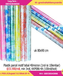Plastik Roll Parcel Motif Tebal (1 roll isi 10 lembar)