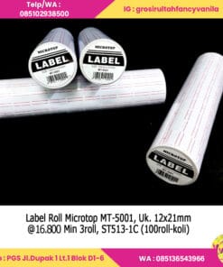 Label Roll Microtop MT-5001 Uk 12x21mm