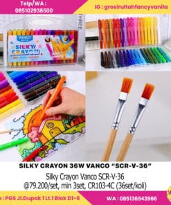 Silky Crayon Vanco SCR-V-36