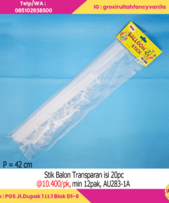 Stik Balon Transparan