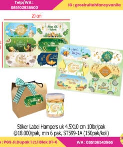 Stiker Label Hampers