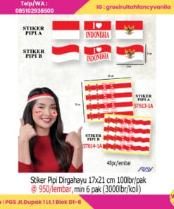 Stiker Pipi Dirgahayu