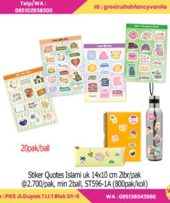Stiker Quotes Islami