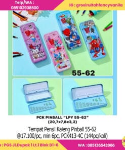 Tempat Pensil Kaleng Pinball 55-62