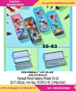 Tempat Pensil Kaleng Pinball 55-63